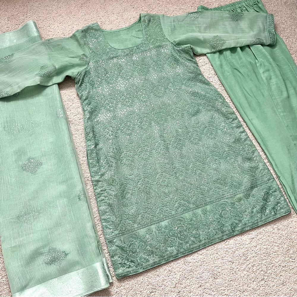 Fancy Sequin Embellished Shalwar Kameez